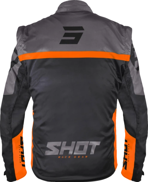 Shot Jacket Softshell Lite 3.0 Black/Orange, XS