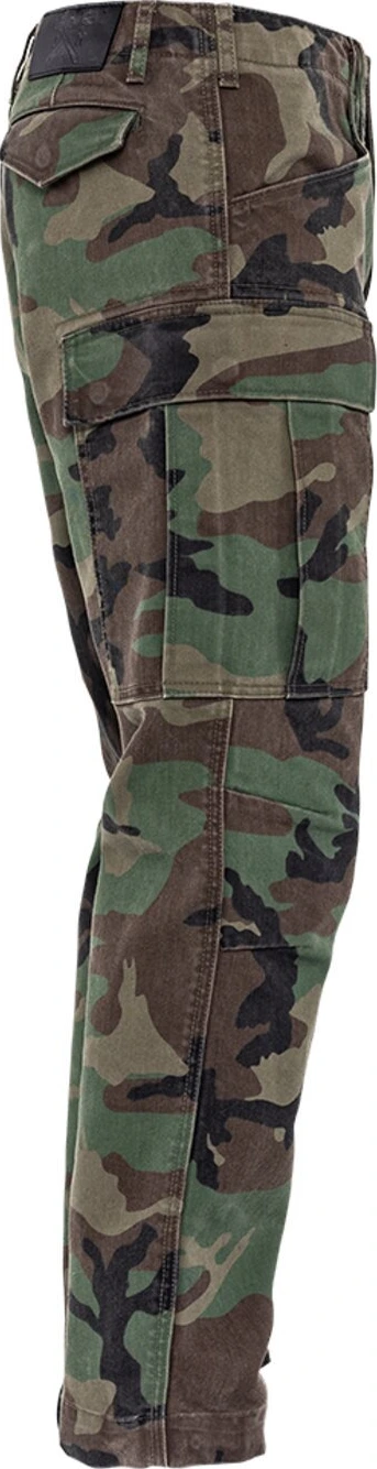 John Doe Regular cargo mono pants, camouflage Green, 38/32