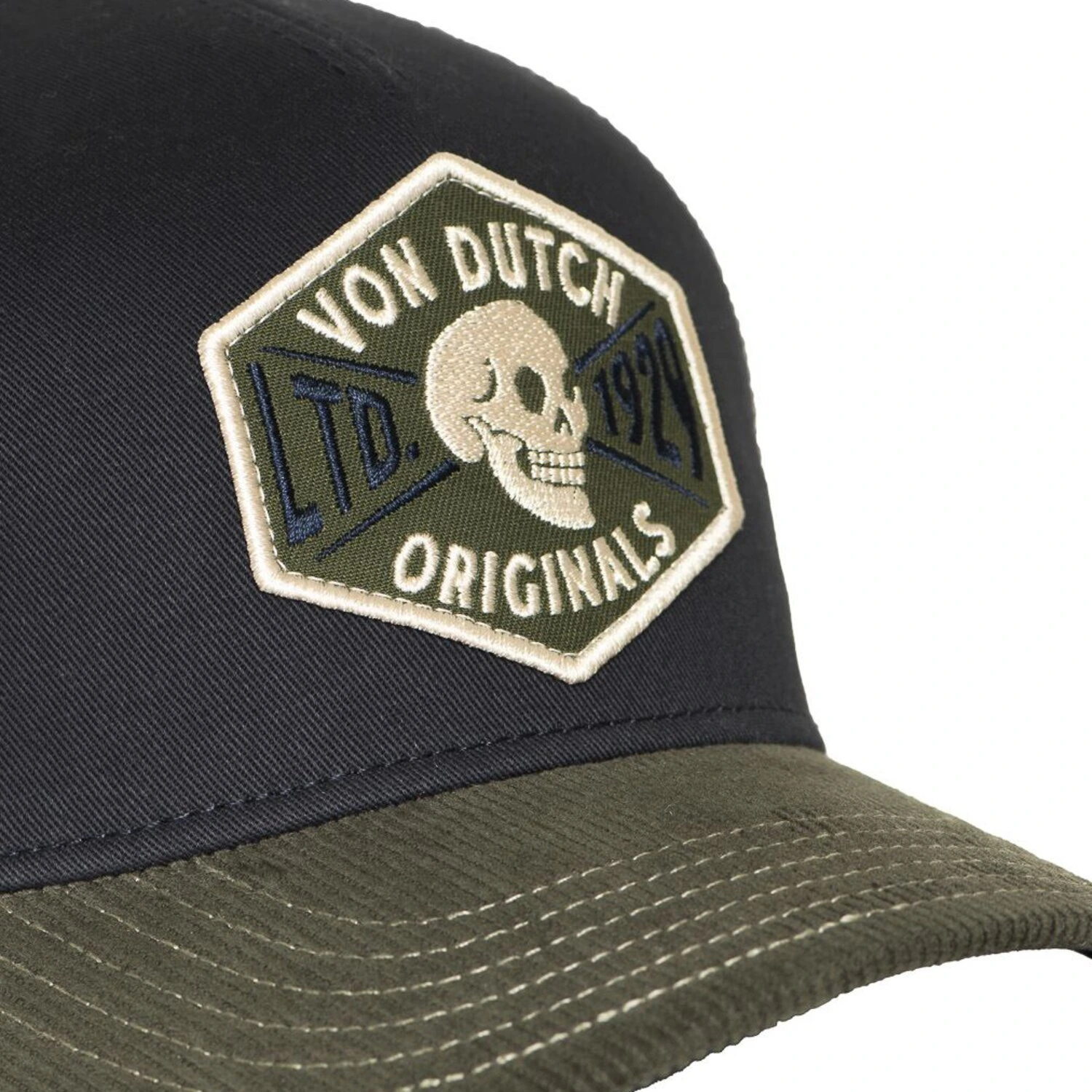 Von Dutch Semi-Curved Skull cap