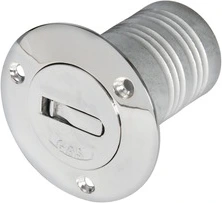 Osculati deck filler brass WATER 38mm