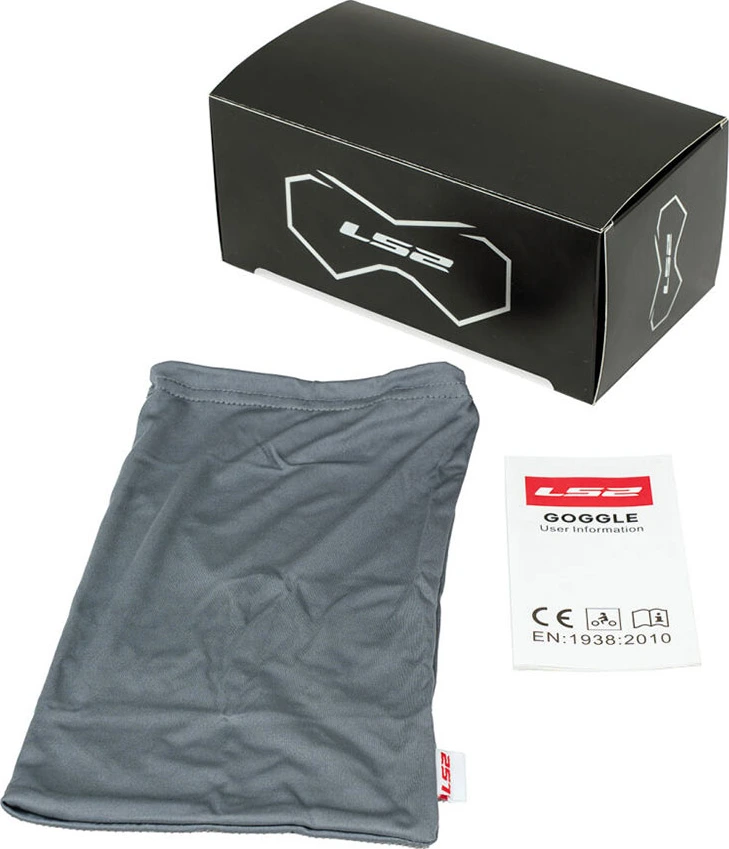LS2 Charger Goggle Laminated Tear Off (7 Pcs)