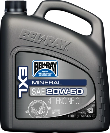 Bel-Ray EXL Mineral 4T 20W-50 4L