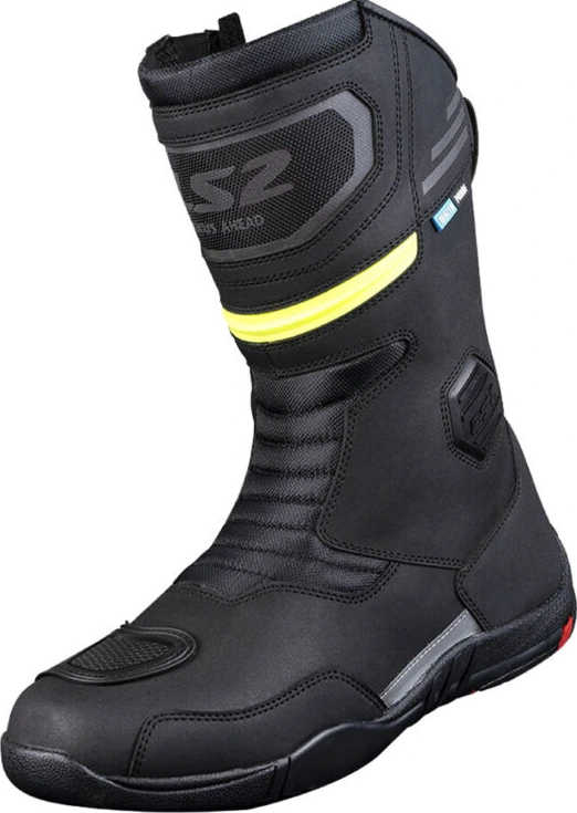LS2 GOBY Man Waterproof Boots - Black H-V Yellow, 39