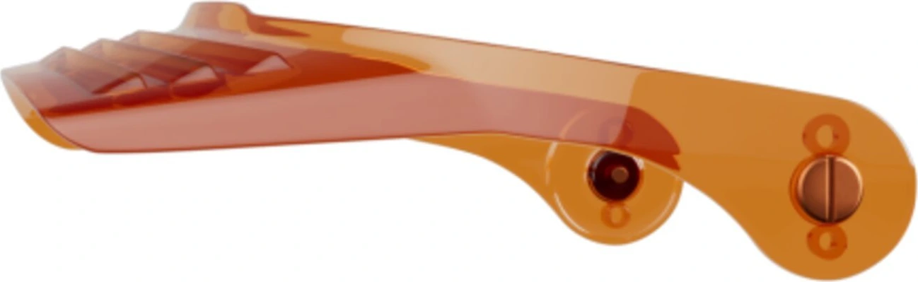 John Doe Set Long peak, Orange, transparent