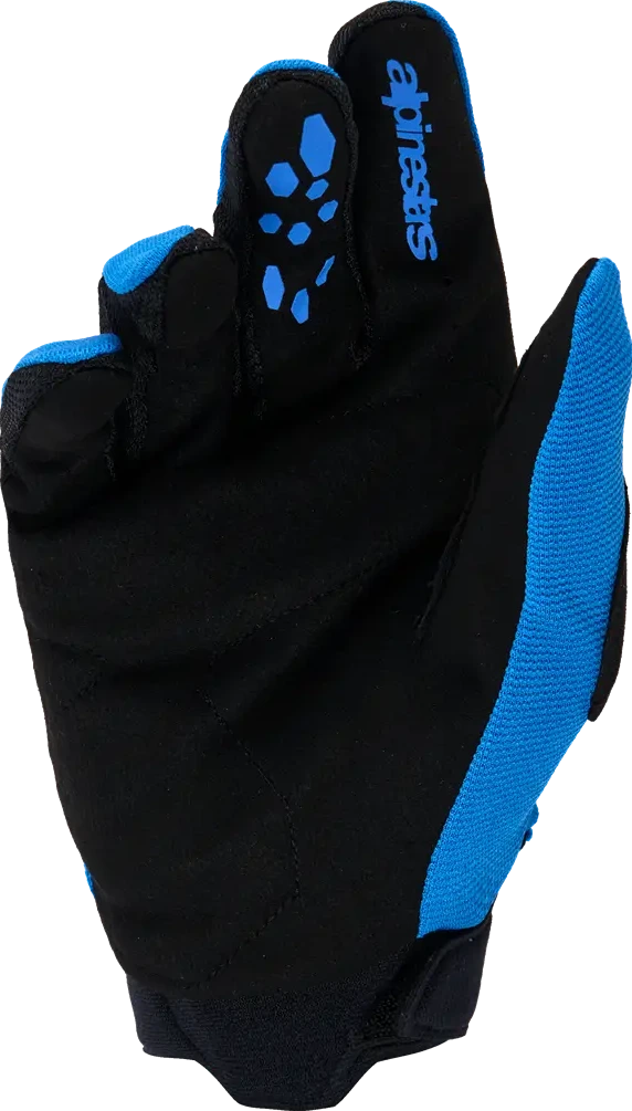 GLOVES FULL BORE V2 BLUE/BLK S