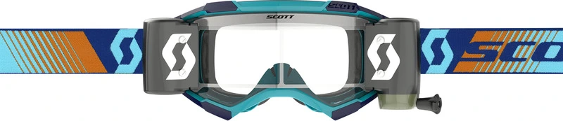 Scott Goggle Fury WFS royal blue/orange clear works