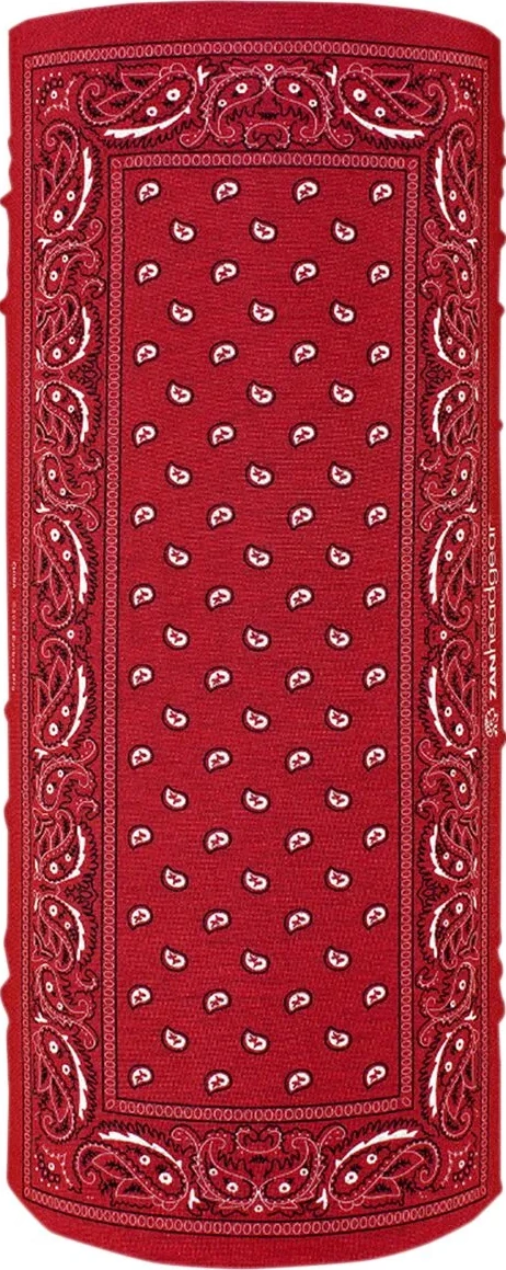 MOTLEY TUBE RED PAISLEY