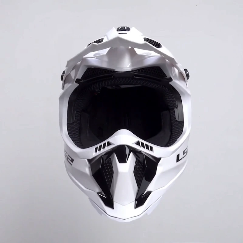 LS2 MX700 SUBVERTER II EVO SINGLE MONO helmet - S, Gloss White