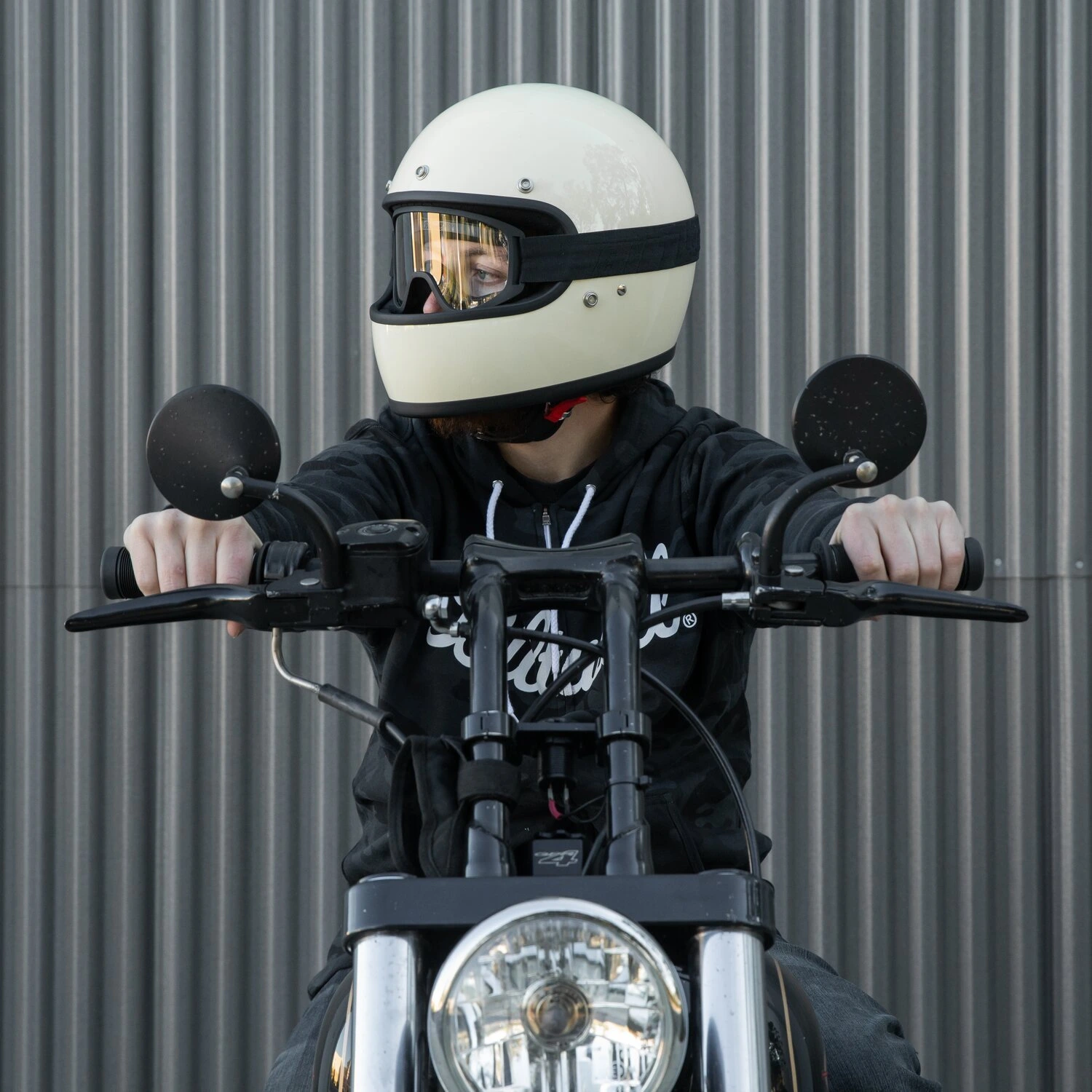 Biltwell Moto 2.0 akiniai black out, black out Black