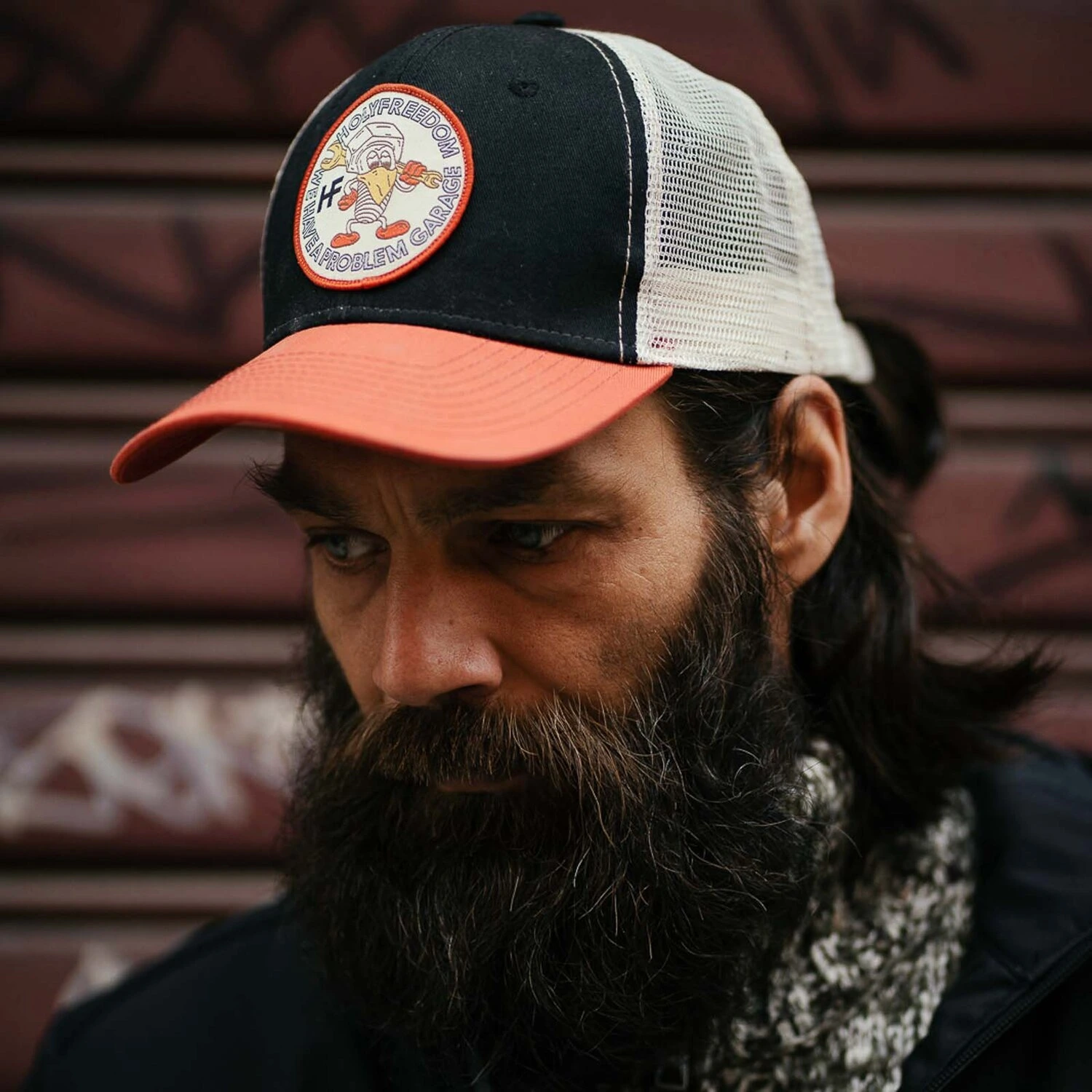 Holy Freedom Bengalino Cup cap, black, red
