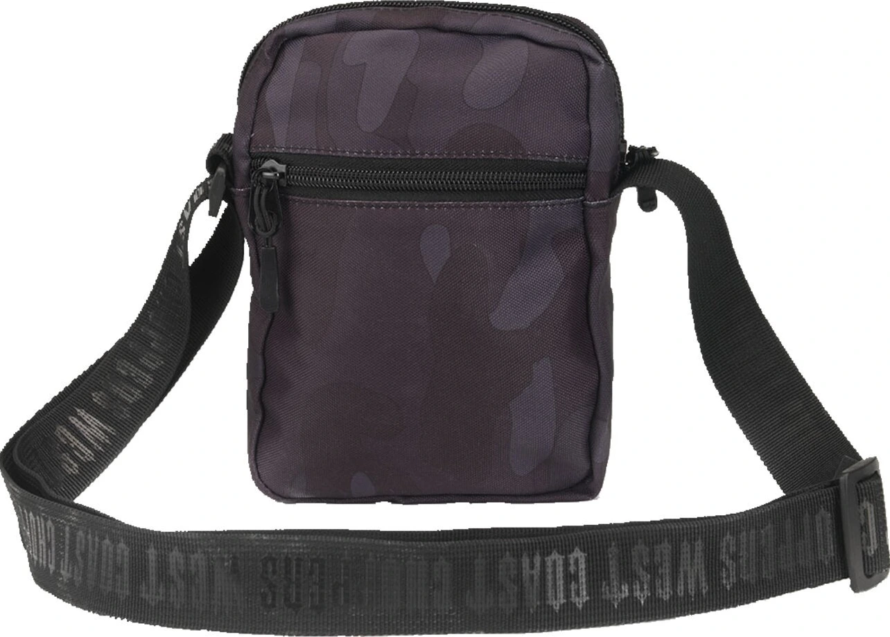 WCC Cross body travel bag grey camo, Gray