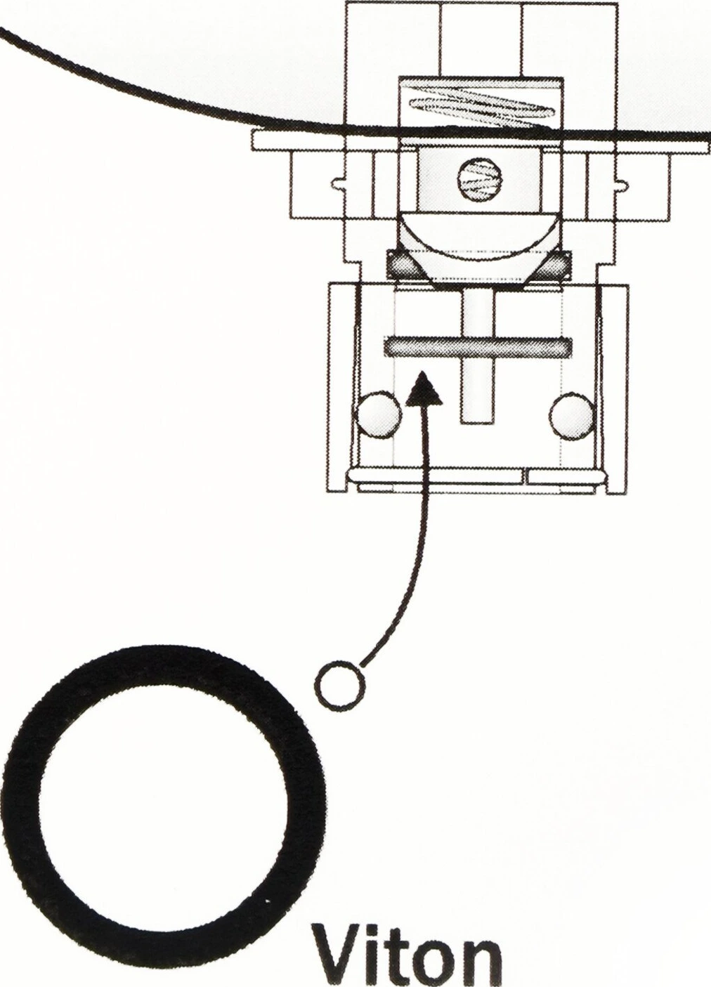 Fuel Tool, lower o-rings (1