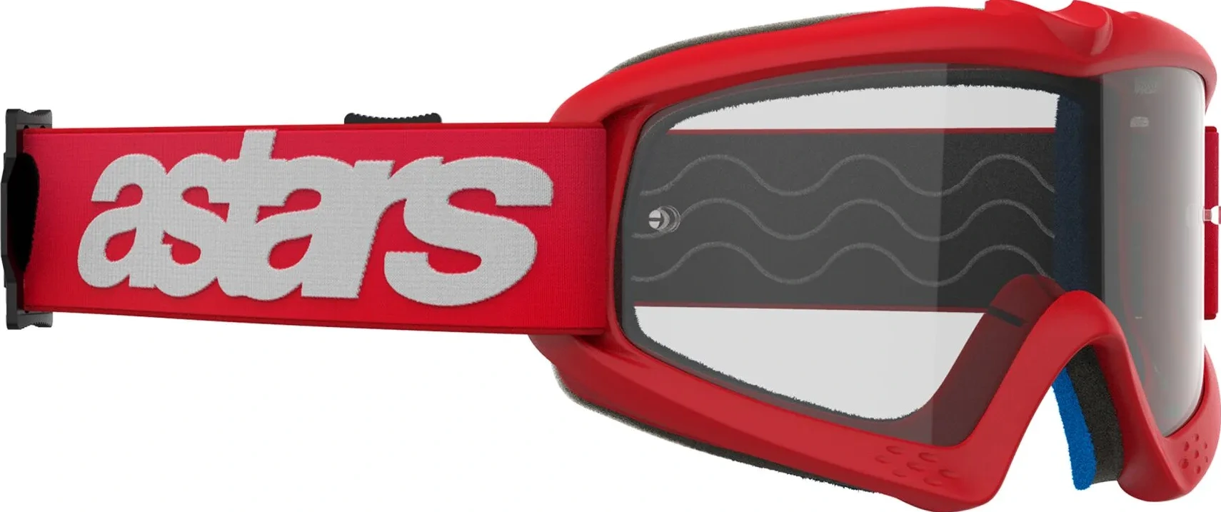 GOGGLE YTH VISION YOUTH BLAZE RED CLEAR