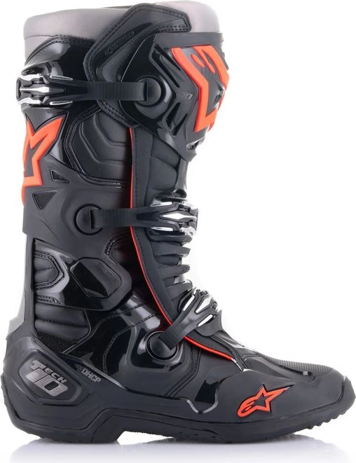 Alpinestars Boot Tech 10 Black/Red Fluo, 40.5 (7)