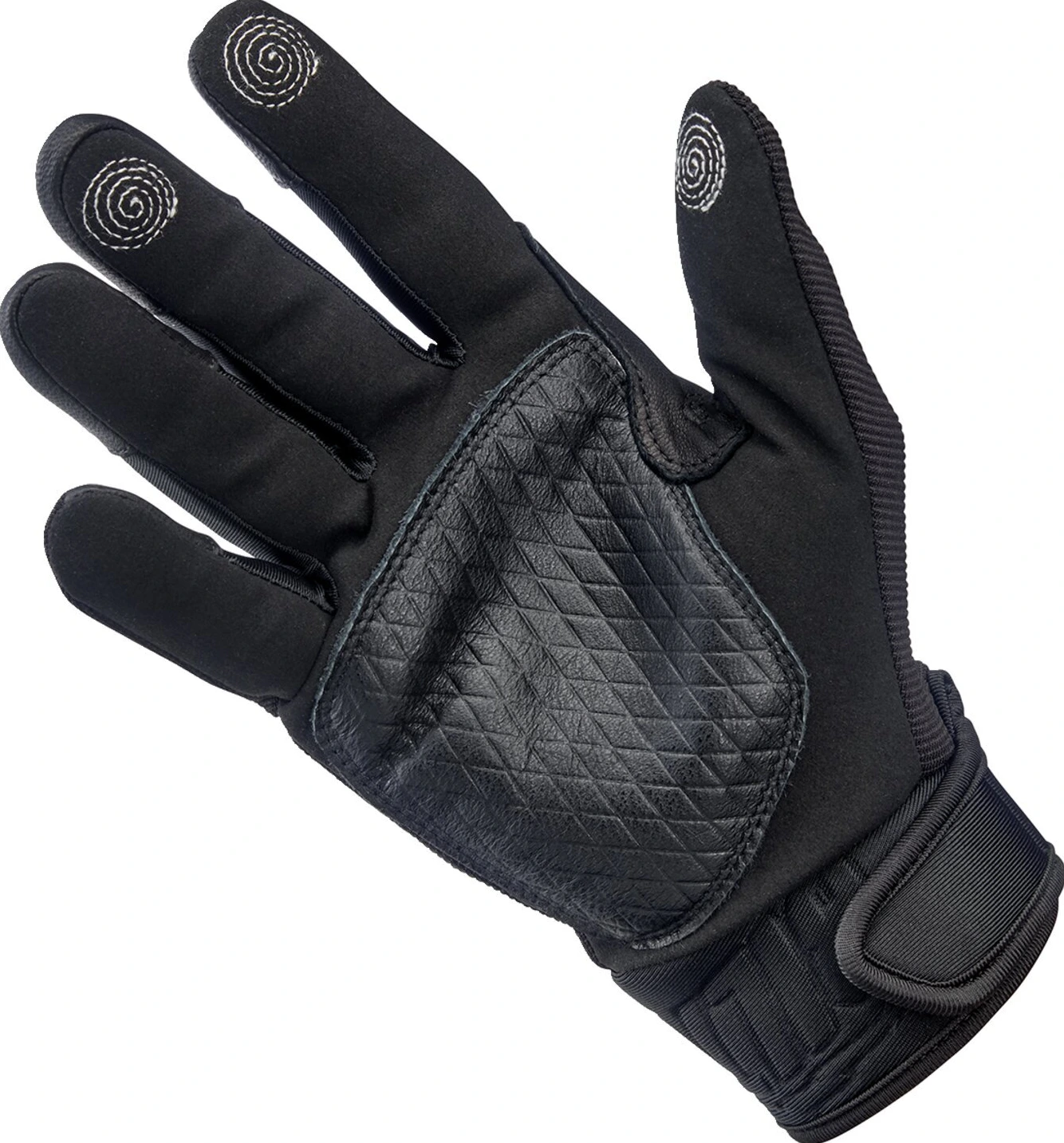 Biltwell Baja gloves, black out, XS