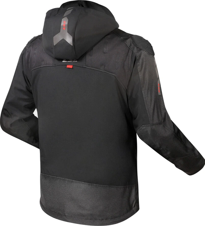 LS2 Zirconium Man Jacket - S, Black Red