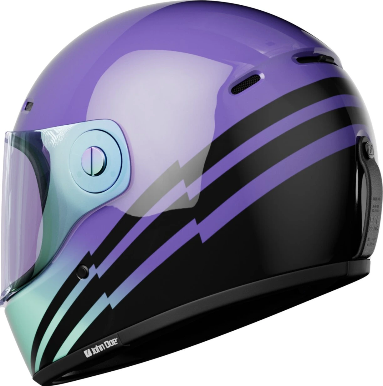 John Doe JD/ONE Spectral helmet, Purple, M, Gloss