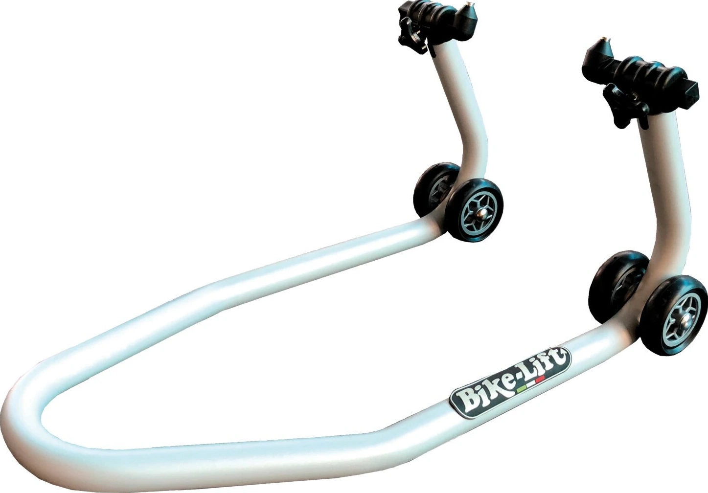 BIKE-LIFT, FS-10/E aluminum front paddock stand, Gray