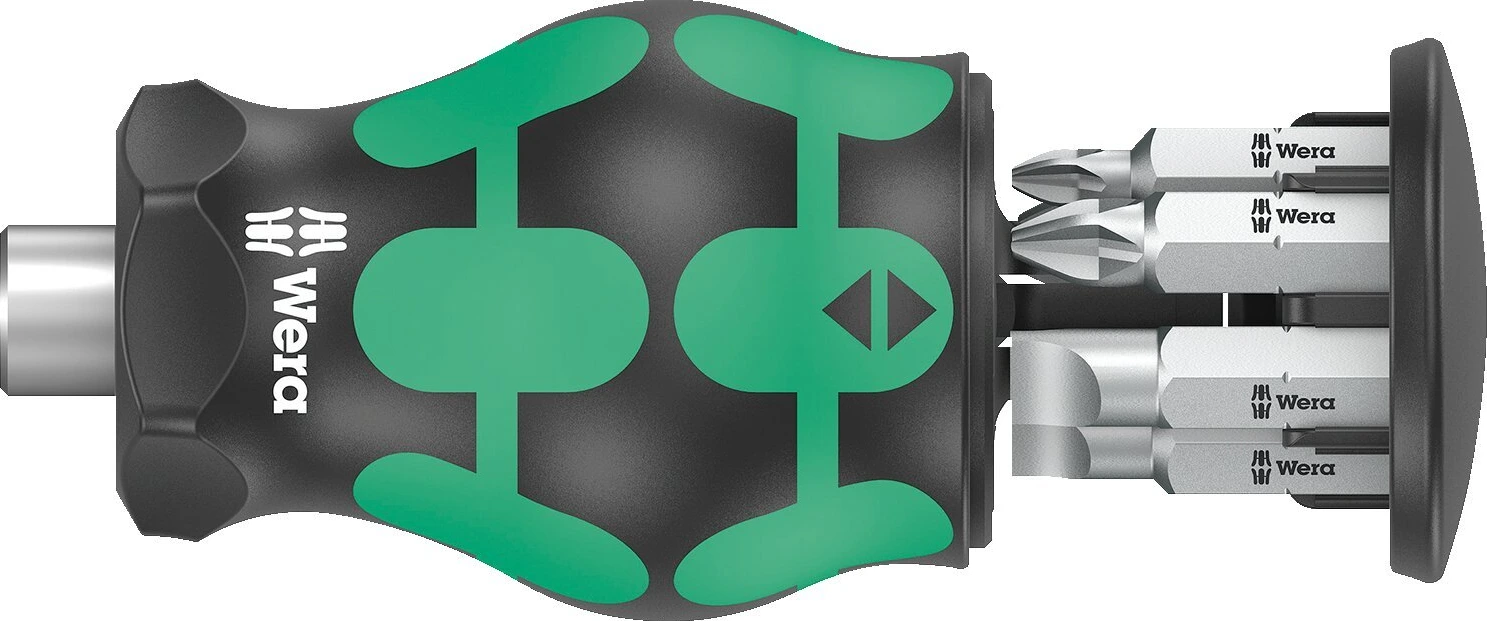 Wera Kraftform Kompakt Stubby magazin, Black
