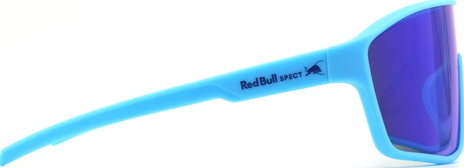 Spect Red Bull Daft Sunglasses Soft Light Blue w Smoke Blue Mirror lens