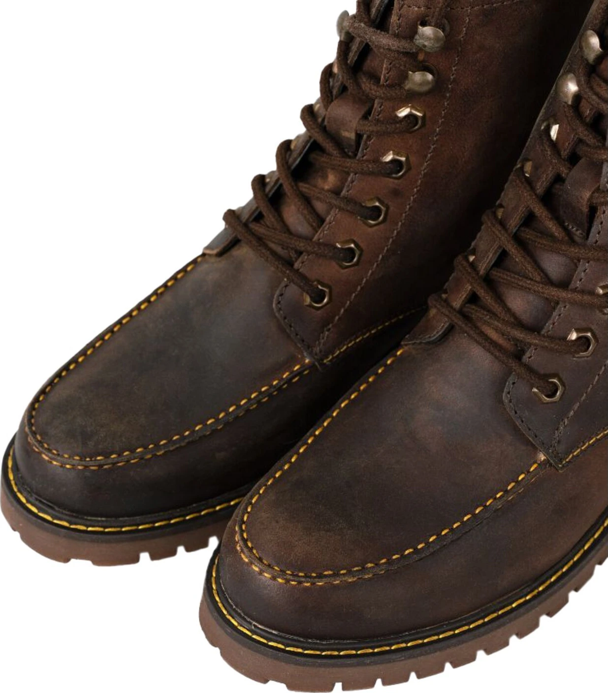 Trip Machine Moc-toe boots, mocha, 42