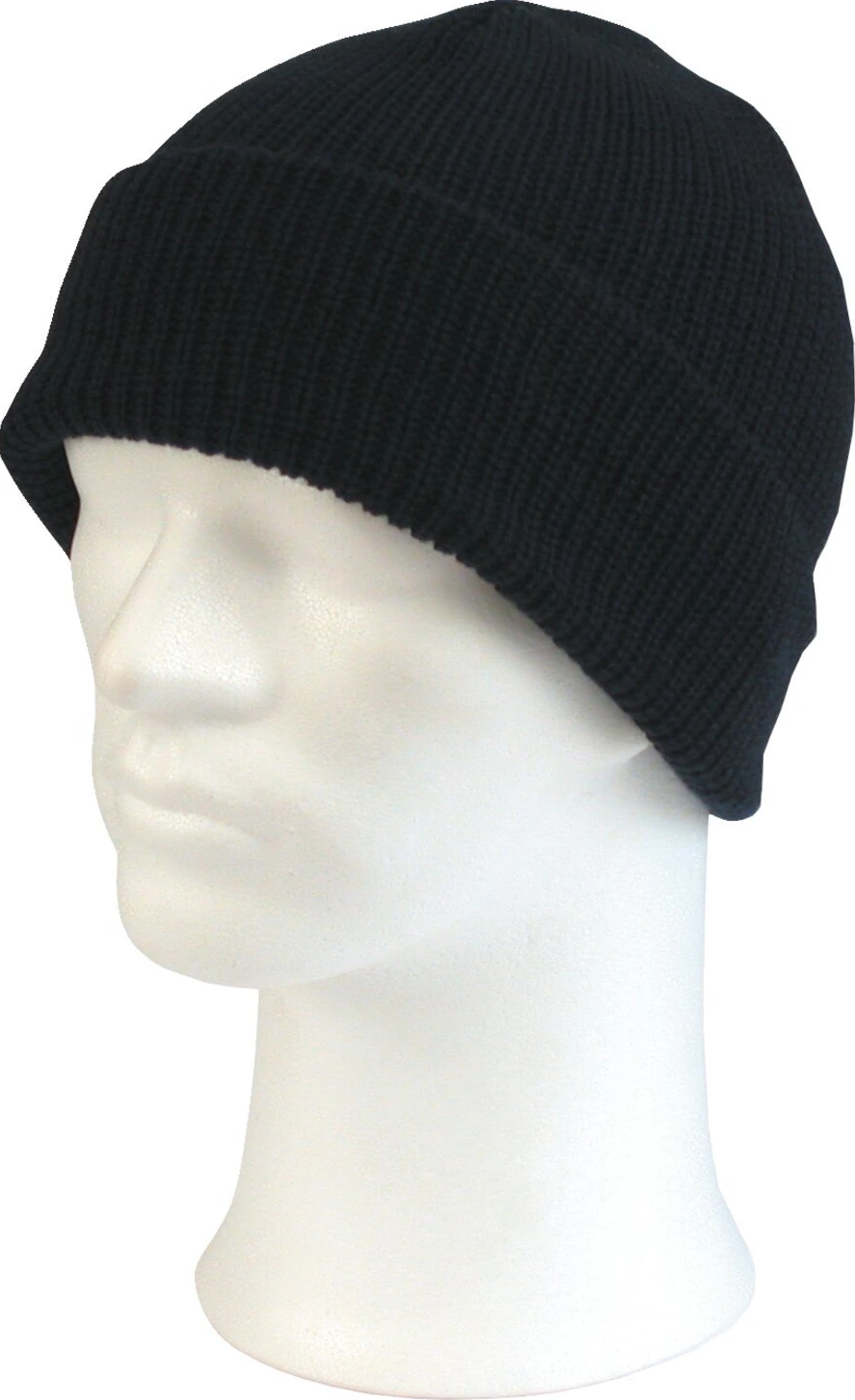 Army Surplus Rough beanie, Navy, blue