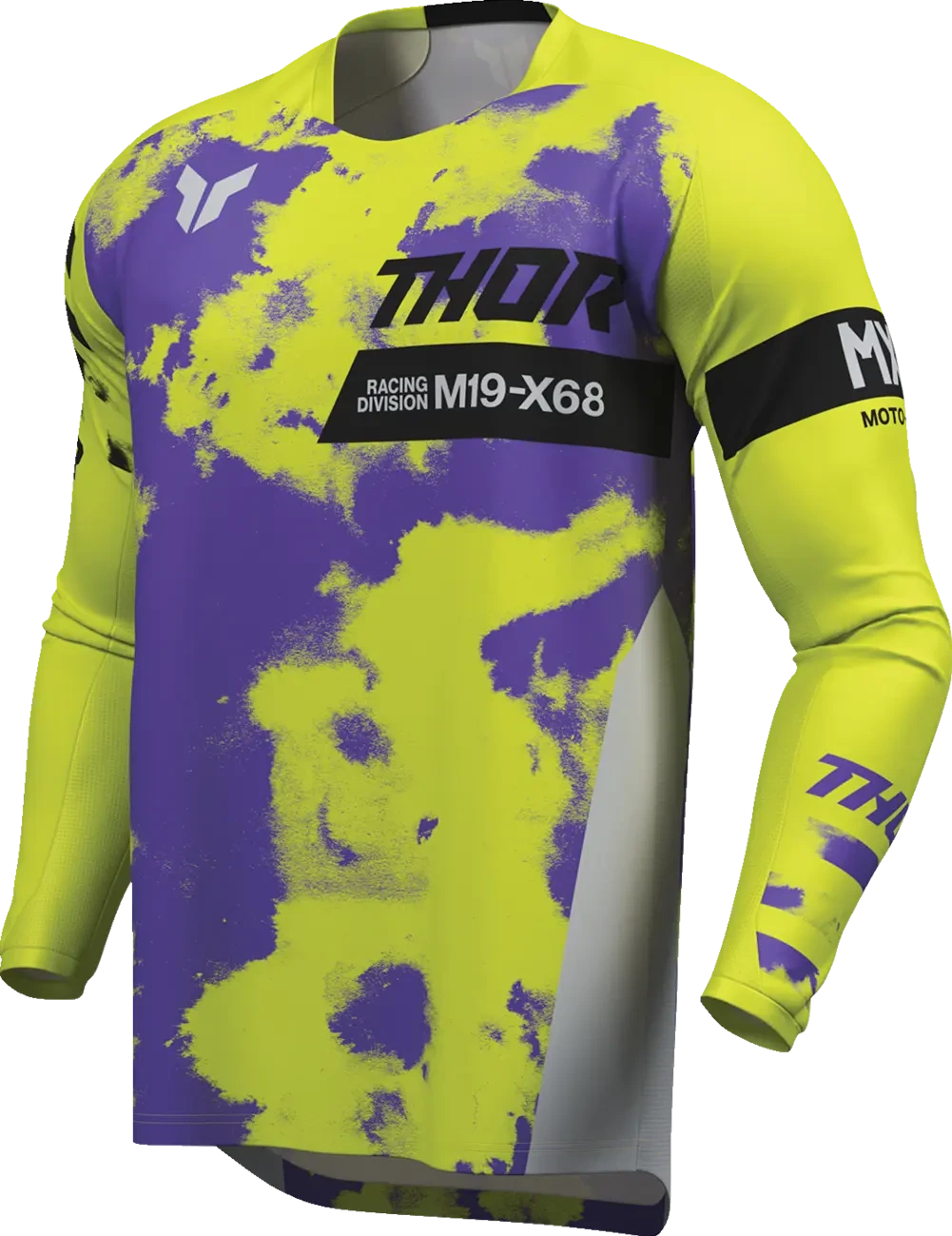 JERSEY LAUNCHMODE BLEACH GY/ACID S