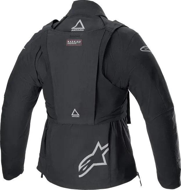 JACKET TECHDURA BLK/SILV M