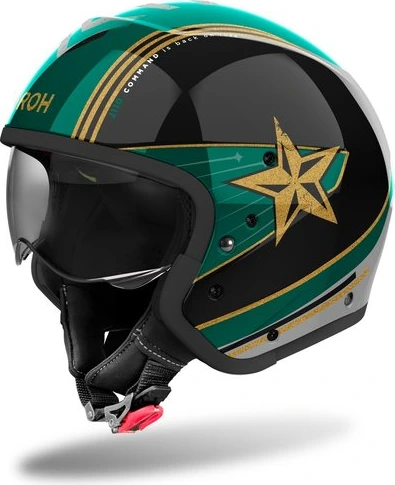 Airoh Helmet J 110 Command Mint Green Gloss, M