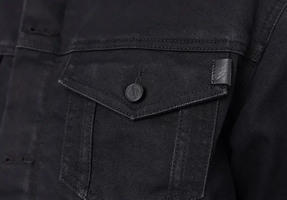 JACKET MAVERICK RAW BLACK SM