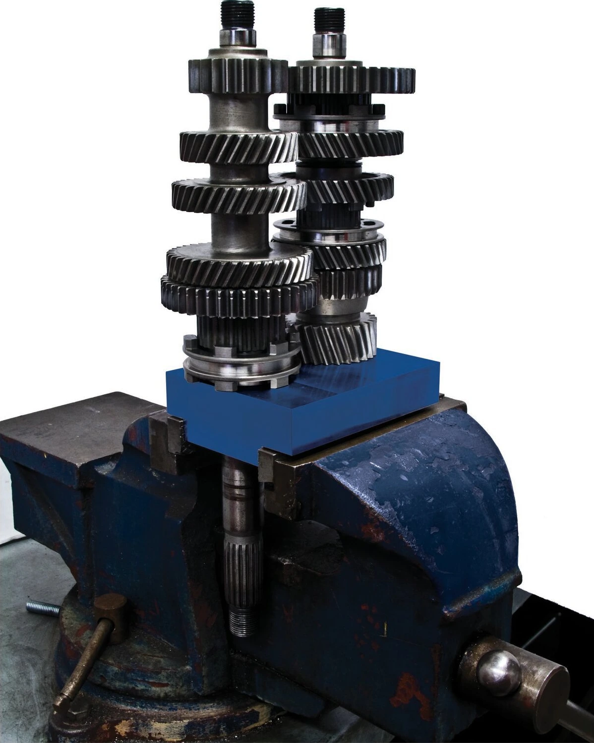 JIMS, 6-speed transmission shaft vise stand