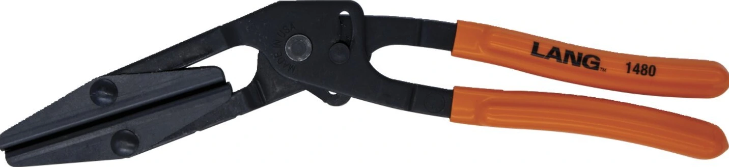 Lang Tools, kampiniai žarnų užspaudimo replės. Dideli, 0 mm