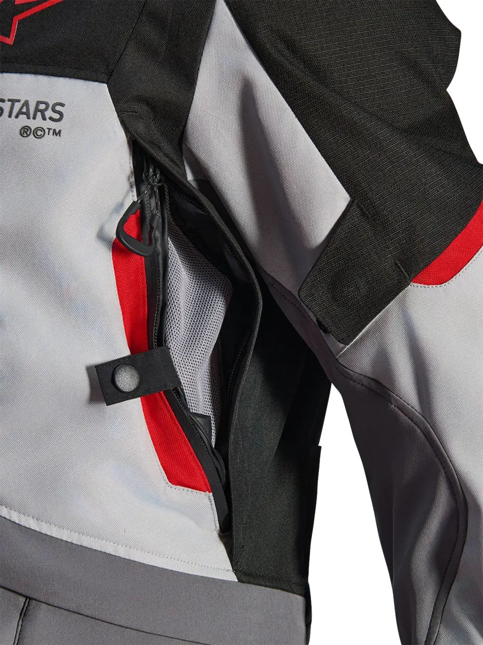 JACKET ANDES V4 DS GRAY/BLACK/RD 2XL
