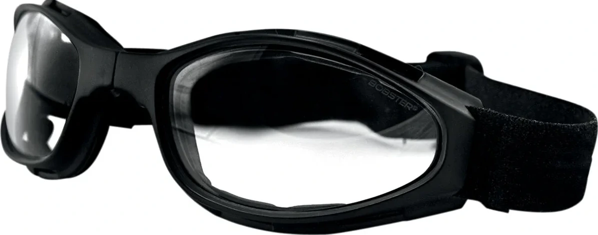 GOGGLE CROSSFIRE BLACK W/ CLEAR LENS