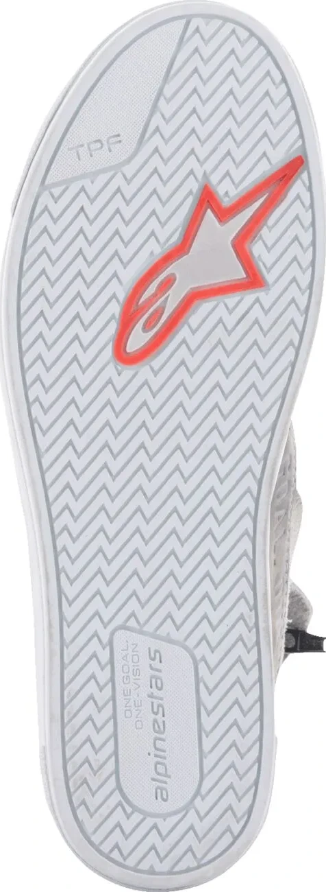 SHOE STATED GRY/RD/WHT 8