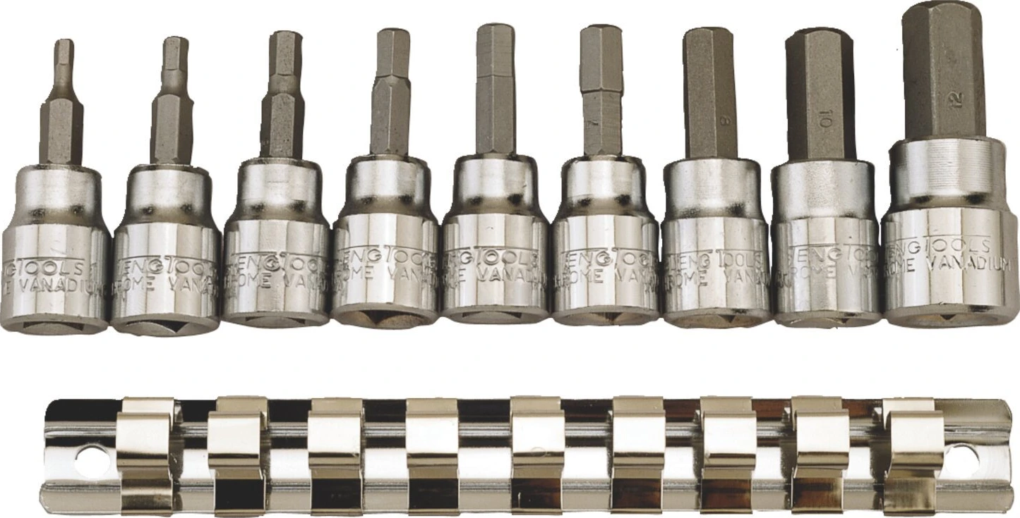 Teng Tools, allen head (hex head) socket set