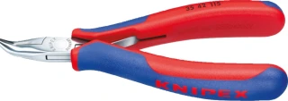 Knipex electronics pliers with 45° angled head 115mm