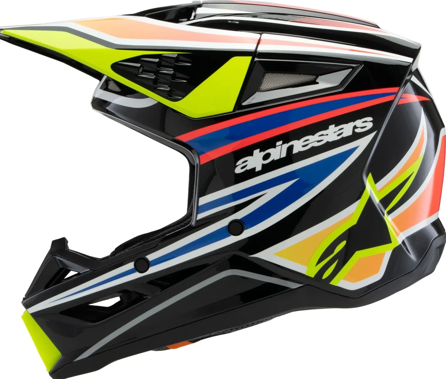 HELMET YTH SM3 WURX BLK/YL/B YS