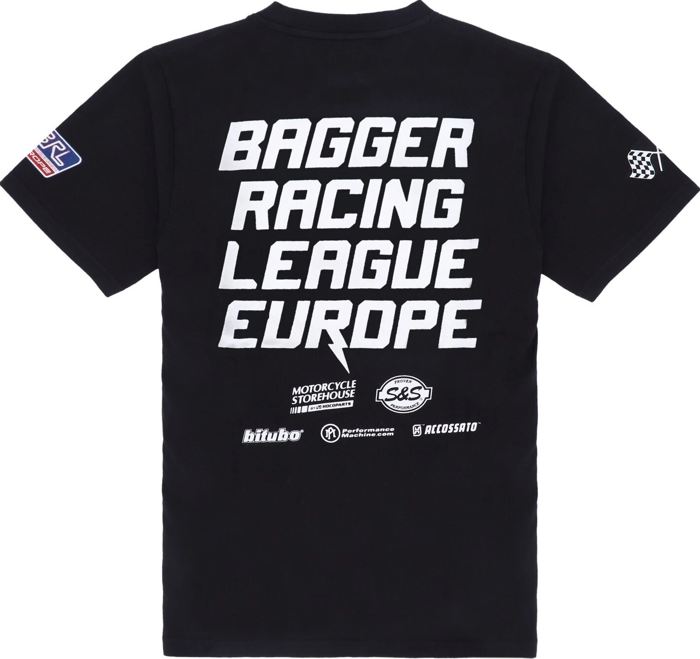Roeg x BRL Europe marškinėliai, juodi, S