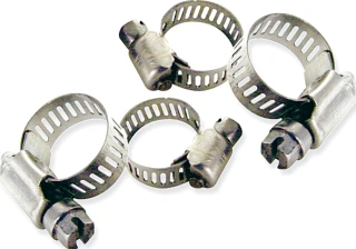 Motion Pro, hose clamp 3/8". Stainless