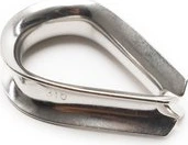 Qvarken Thimble AISI316 10mm 2-pack