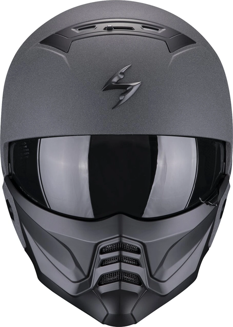 Scorpion EXO-combat II helmet, dark grey, XS, Matte