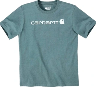 Carhartt Core Logo t-shirt sea pine heather