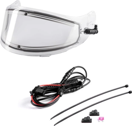 AMOQ Protean Electric visor clear