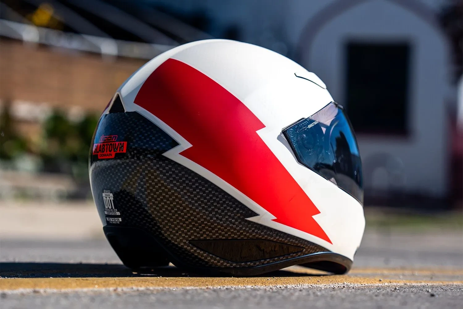HELMET DOMAIN SLABTOWN WHITE SM