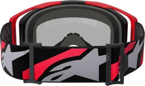 Alpinestars Goggle Vision 8 LUAR Red/ Black/ Mirror SILVER