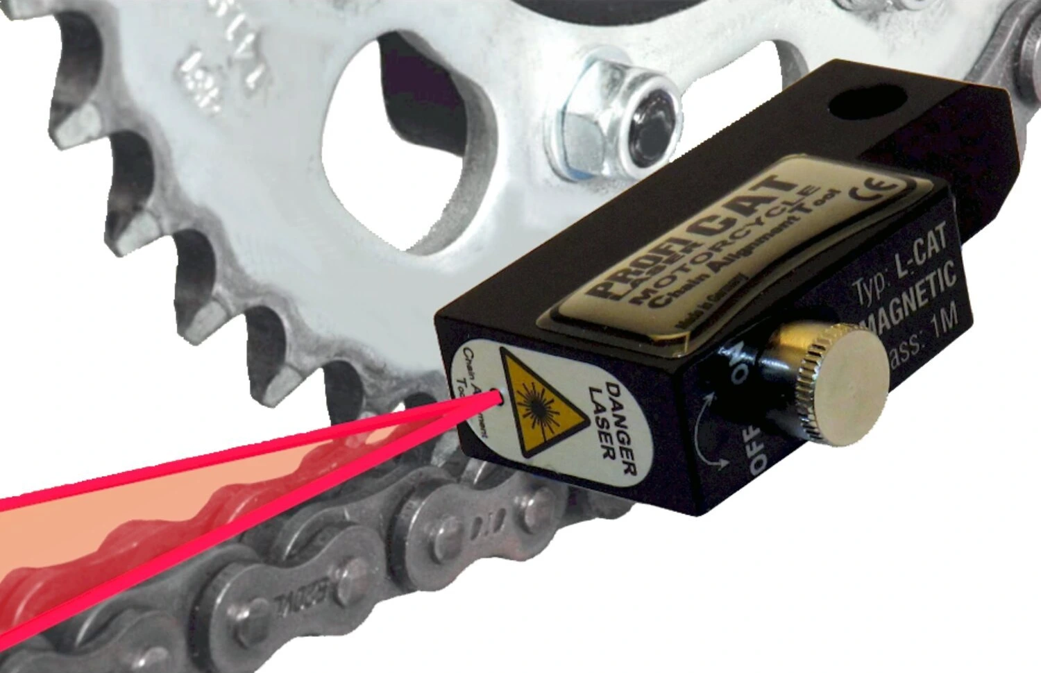 Line Laser Grandinės Išlyginimo Įrankis Magnetinis 12mm