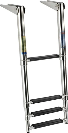 Osculati Telescopic standard ladder AISI316 4 steps