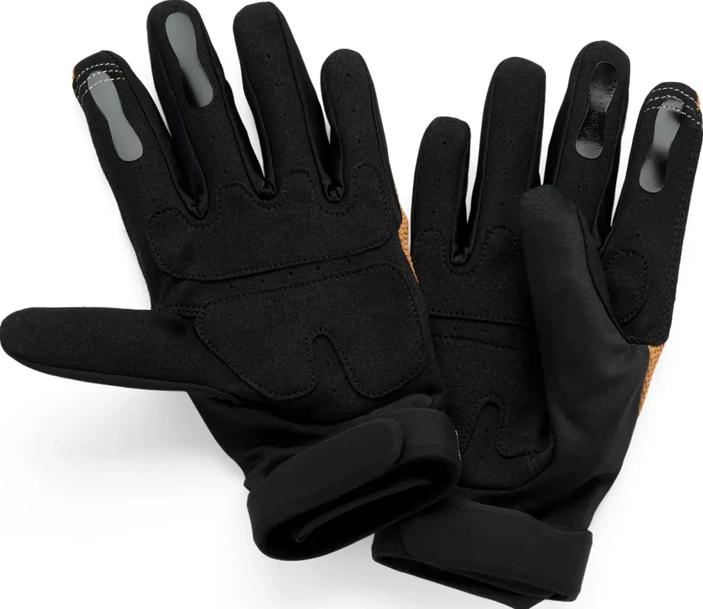 GLOVES LANGDALE BLACK/TAN - S