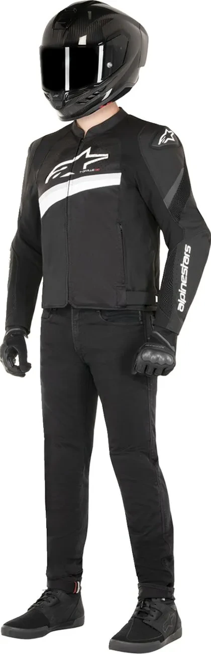 JACKET T-GP+R V4 AIR BLK/WT 4X